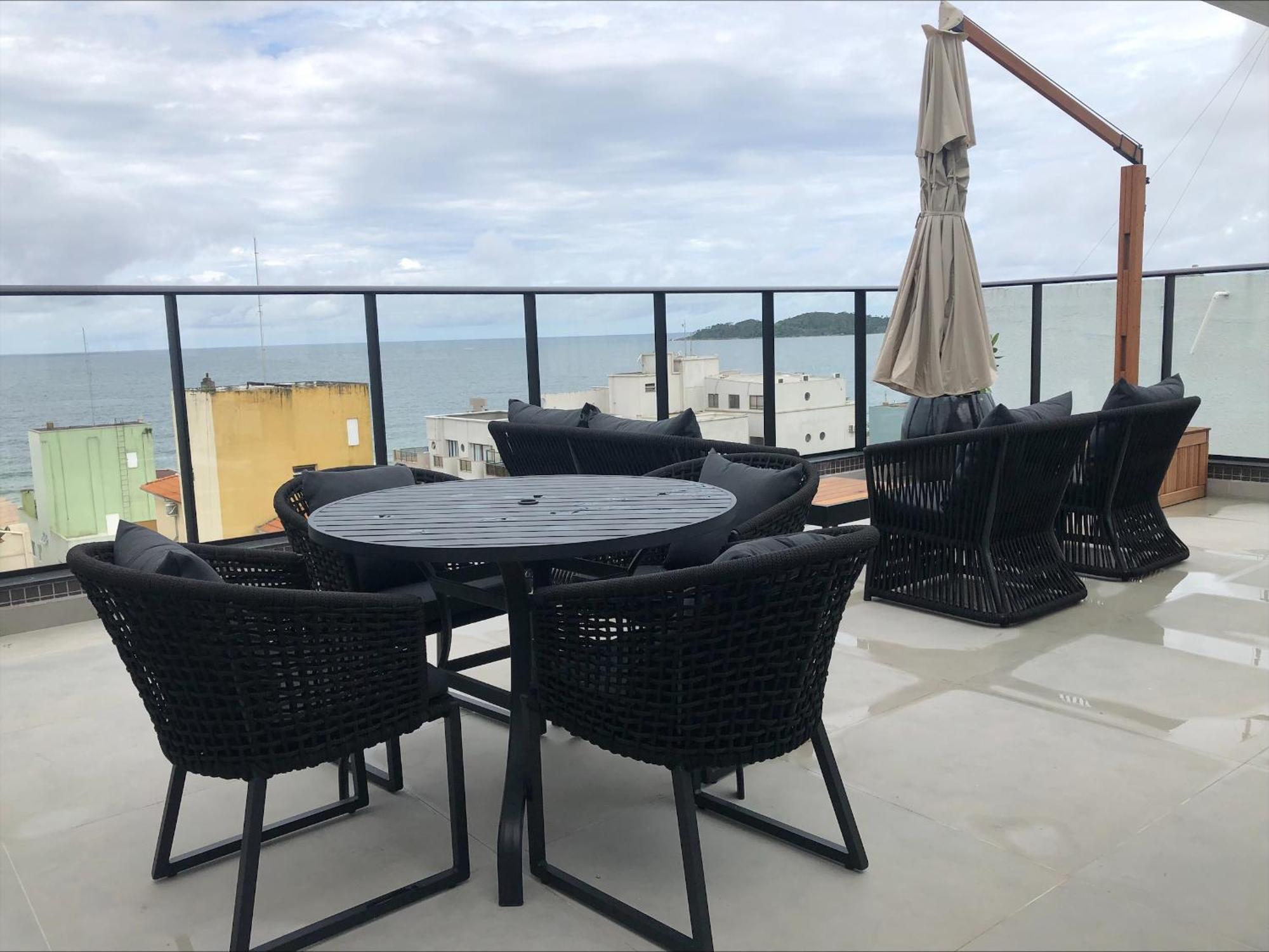 Departamento Con Vista Al Mar En Villa Francione 506 Бомбиньяс Экстерьер фото